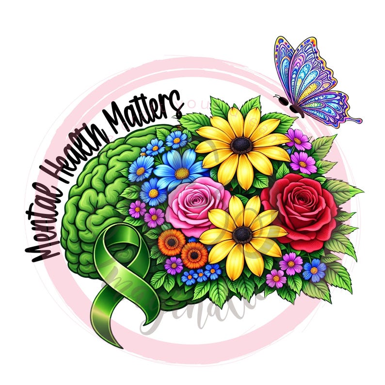 Mental Health Matters PNG Digital Download - Etsy