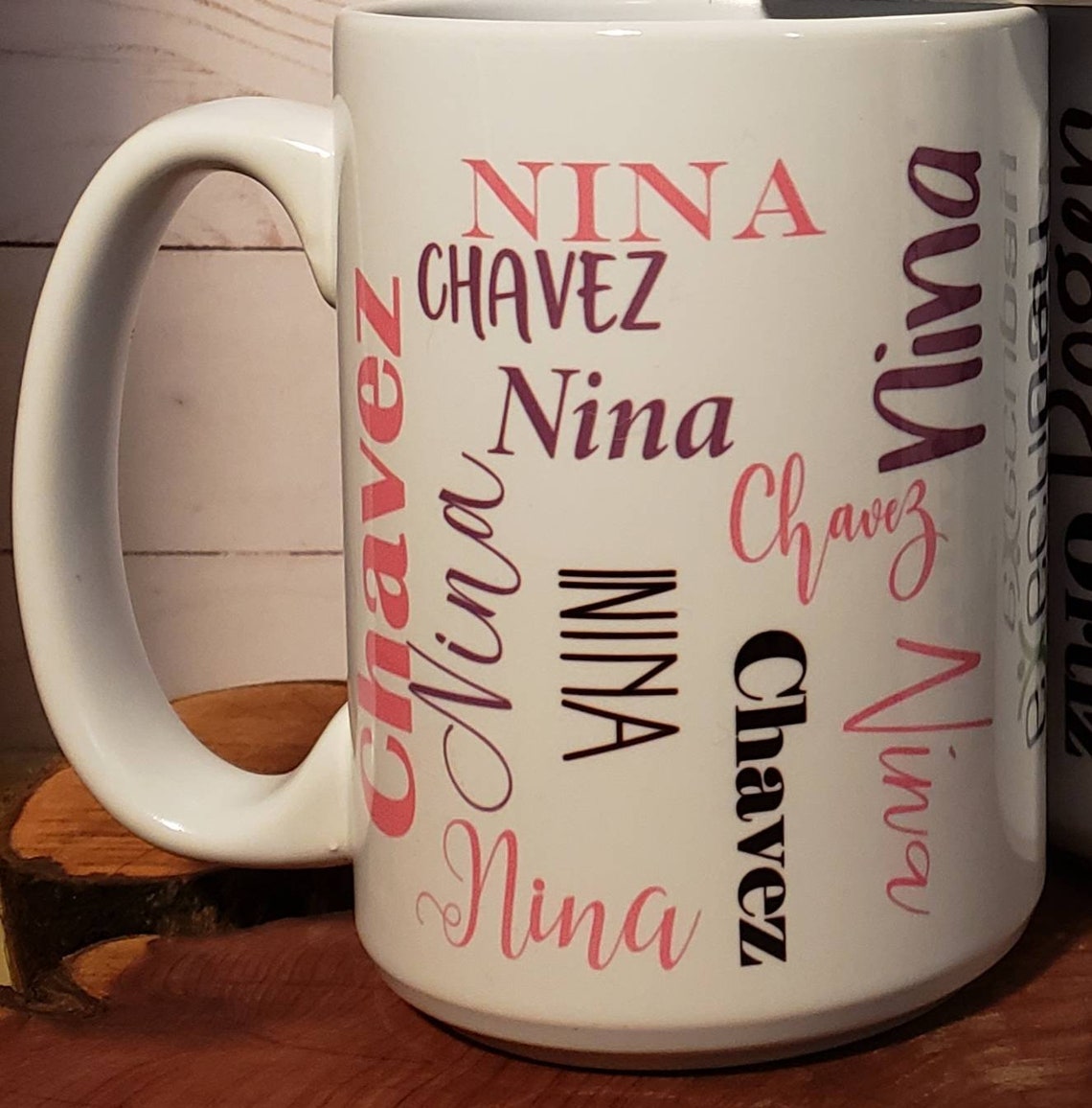 Personalized Name Mug Etsy