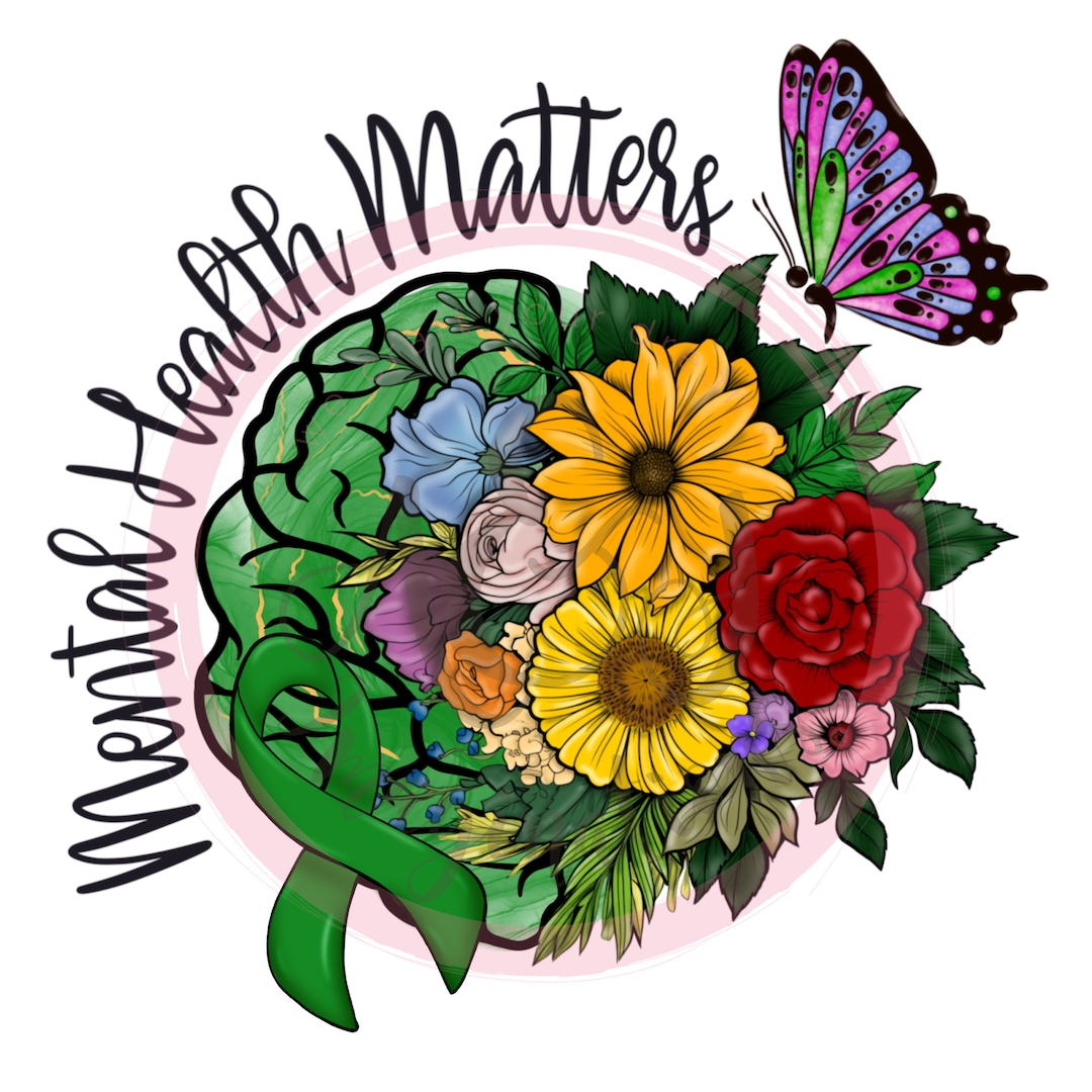 Mental Health Matters PNG Digital Download - Etsy
