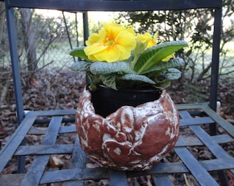 Ceramic bowl, planter, unique piece