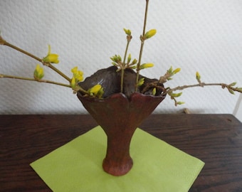 Ginkgo vase