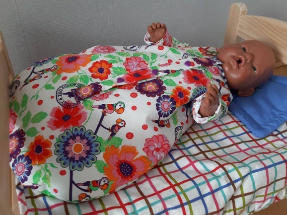 Good Night Baby Cozy Sleeping Bag For Sweet Dreams Dolls Up Etsy