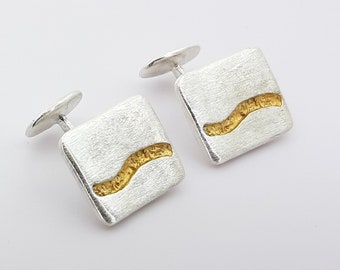 Cufflinks made of 935 silver