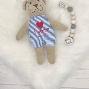 Teddy personalisiert | Bär mit Namen | Gastgeschenk | Platzkarte