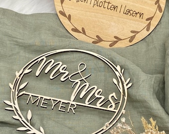 Cake- Topper Hochzeit | Tortenstecker | Hochzeit | Cake Topper personalisiert