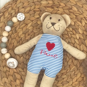Teddy personalisiert, Bär mit Namen, Gastgeschenk