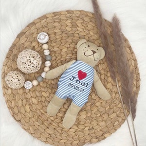 Teddy personalisiert, Bär mit Namen, Gastgeschenk