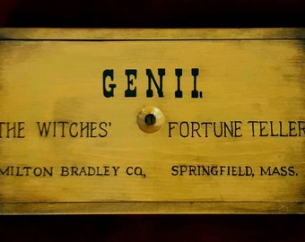 Genii, The Witches' Fortune Teller, Milton Bradley 1892