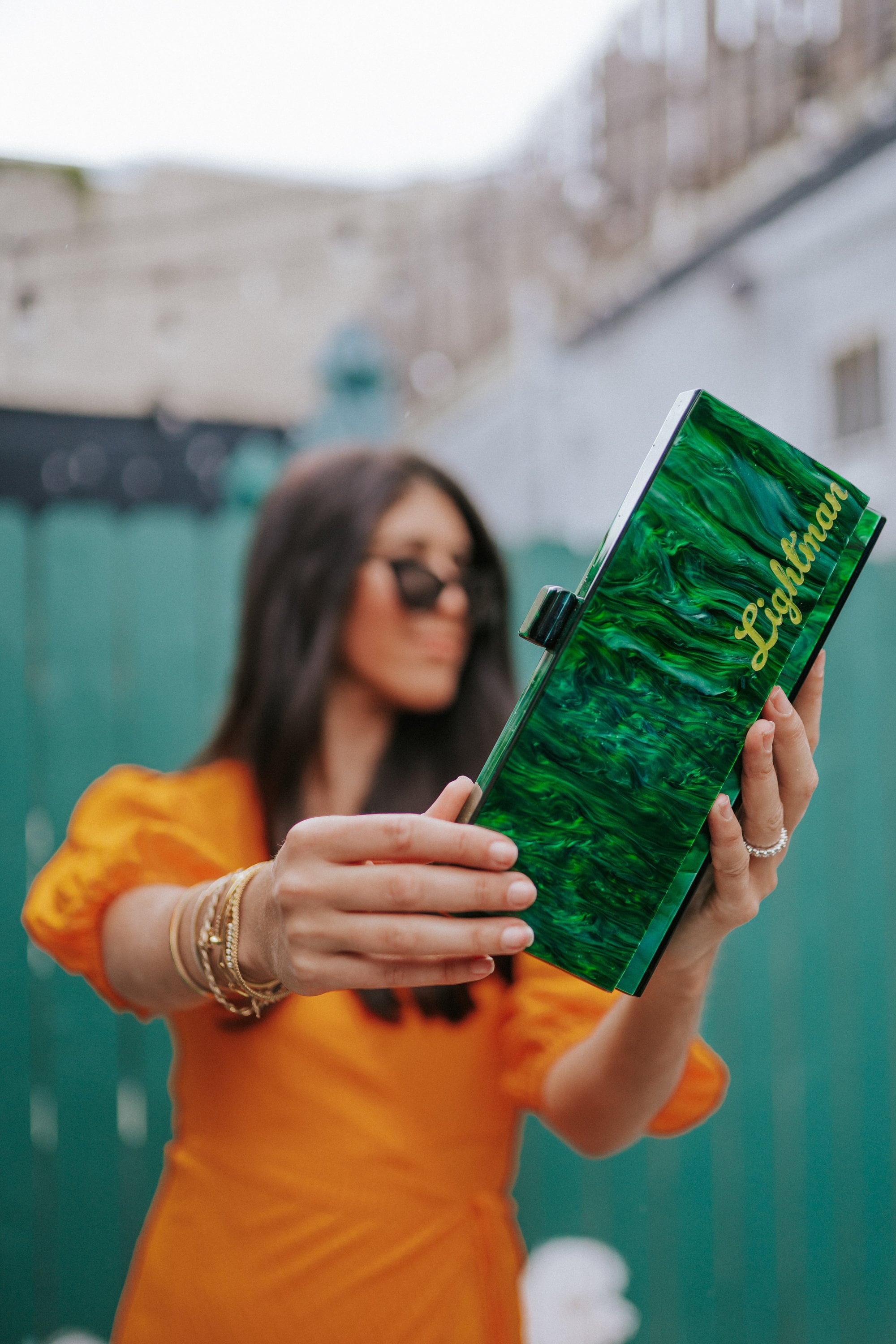 Hunter Green Clutch Etsy