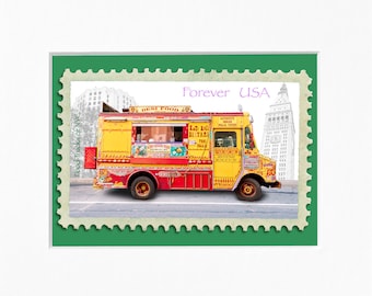 Desi Food Truck Indian Cuisine Nyc 8x10 Frame Etsy