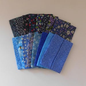 Pocket Tissue Holder/ Travel Tissue Cover/Tissue Pouch/ Fabric Tissue Holder/Cover Lined Tissue Storage/Tissue Cozy/Tissue Case