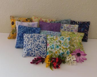 Floral Fabric Lavender Sachet: Calming Aromatherapy Pouch