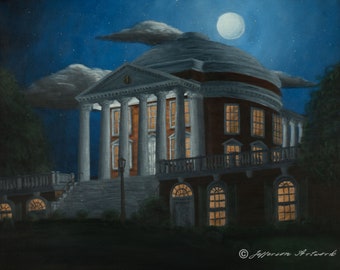 University of Virginia Rotunda at Dawn Art Print