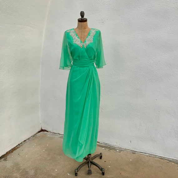 1970’s Mint Formal Dress