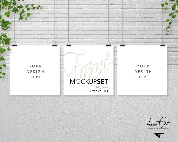 Download Free Set Of 3 Square Paper Frames Mockup Nursery Mockup Psd New Download Collection Psd Mockup Design For Logo Psd Mockup Design PSD Mockup Templates