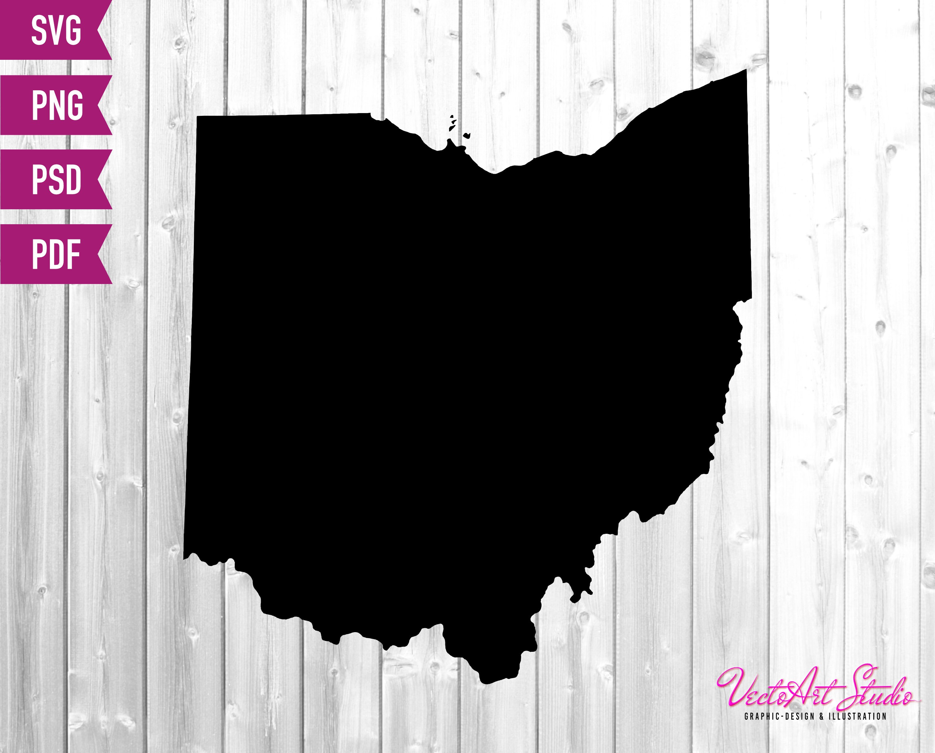 Download Ohio Svg Ohio State Svg Usa Svg United States Of America Etsy