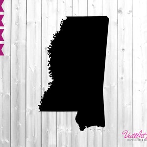Mississippi svg, Mississippi State svg, USA svg, United States of America svg, digital, PNG, PSD, PfD, Patriotic svg, Fancy State svg