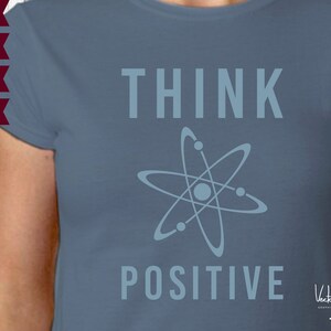 Think positive, Positives Denken, Shirt Design, SVG Datei, PNG, PSD, Pdf, Cameo, Freisteller