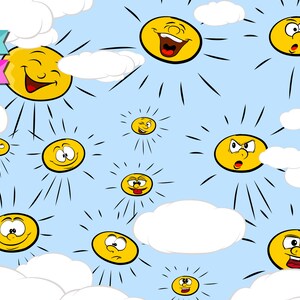SUN CLIPART, Digital File, Sunshine clipart, Commercial Use, eps files, png files, CLOUD Clipart, Sun Clipart, Sun Vector, Sun png, Sun svg
