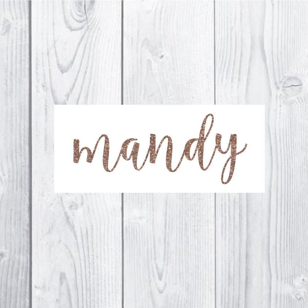 Vinyl Name Decal, Personalized Decal, Name Sticker, Name Decal Only, …