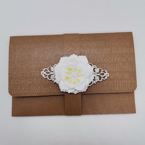 Glückwunschkarte,festliche Grußkarte,Glückwunschkarte Hochzeit,Silberhochzeit,Blume,Handarbeit,Gutschein,Geschenk