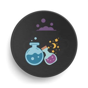Magical Potion Hockey Puck - Fun Gift for Hockey Fans, Unique Sports Decor, Collectible, Ice Hockey Supplies, Personalized Gifts