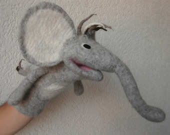 Handpuppe " Elefant "