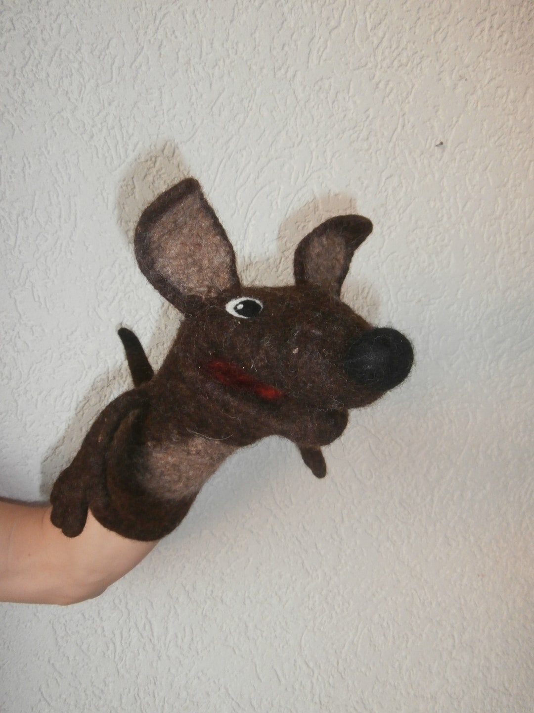 Hand Puppet dog Waldi Etsy