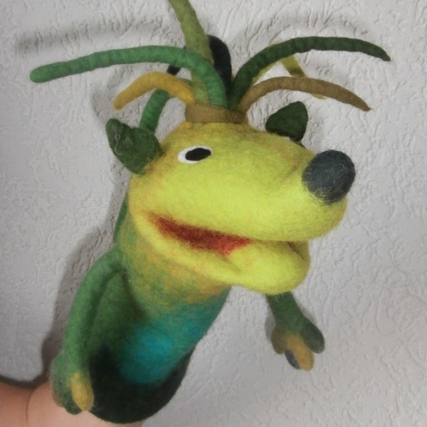 Handpuppe "Rasta-Maus"