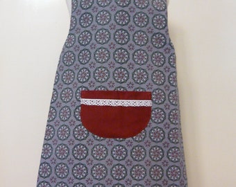 Small Ida Apron * Ornaments * 86/92 * Reversible Apron * Sweden Apron * Apron Dress