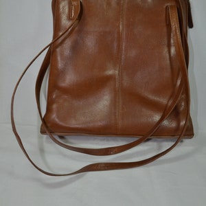 Leather shoulder Bag Shopper Brown Picard image 2