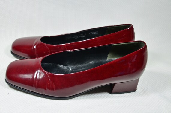 gabor red pumps
