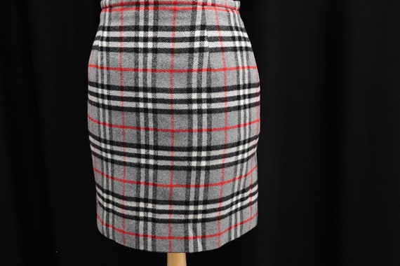 Flannel 2025 mini skirt