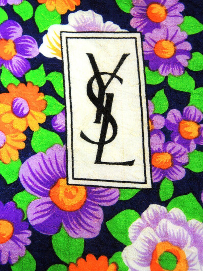 Yves Saint Laurent Seventies silk scarf image 3