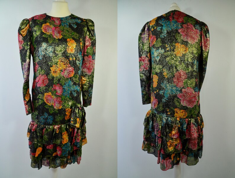 brocade cocktail dress