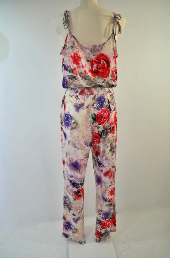 Designer Jumpsuit, Flower Decor, by Apart - image 3