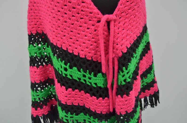 Shoulder scarf crochet open cape handmade