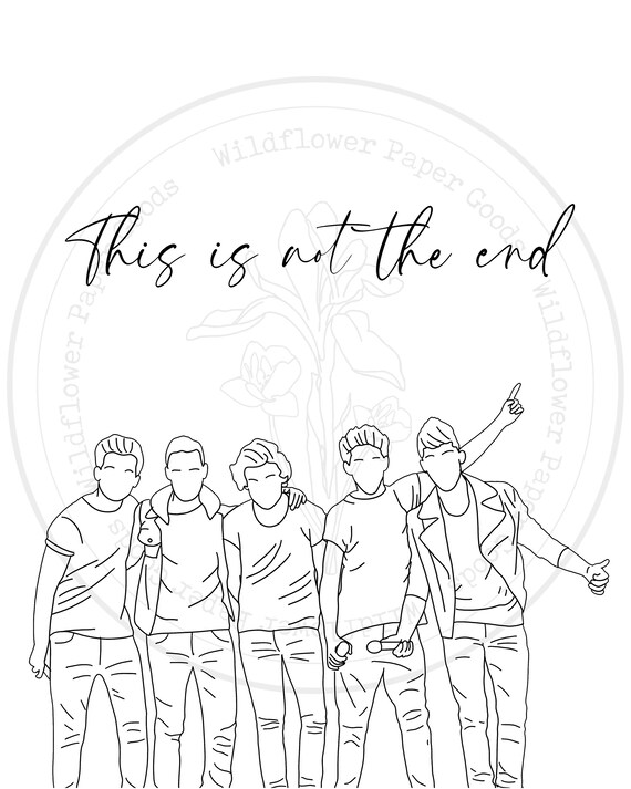 one direction print one direction history this is not the etsy canada