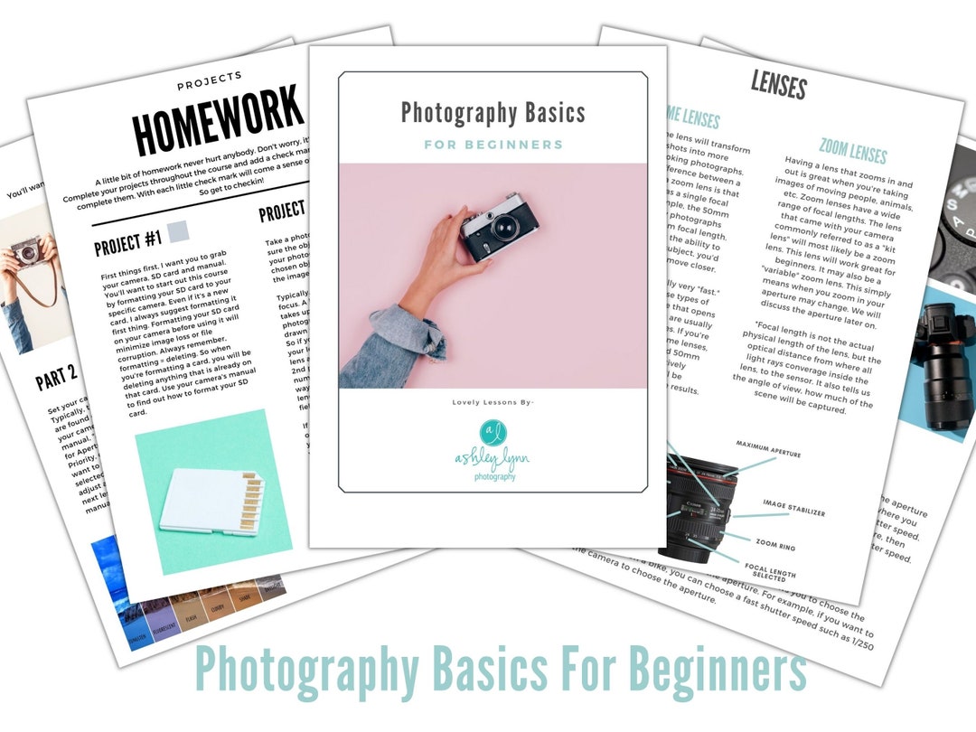 Photography Basics for Beginners Course Workbook- Learn to Shoot in ...