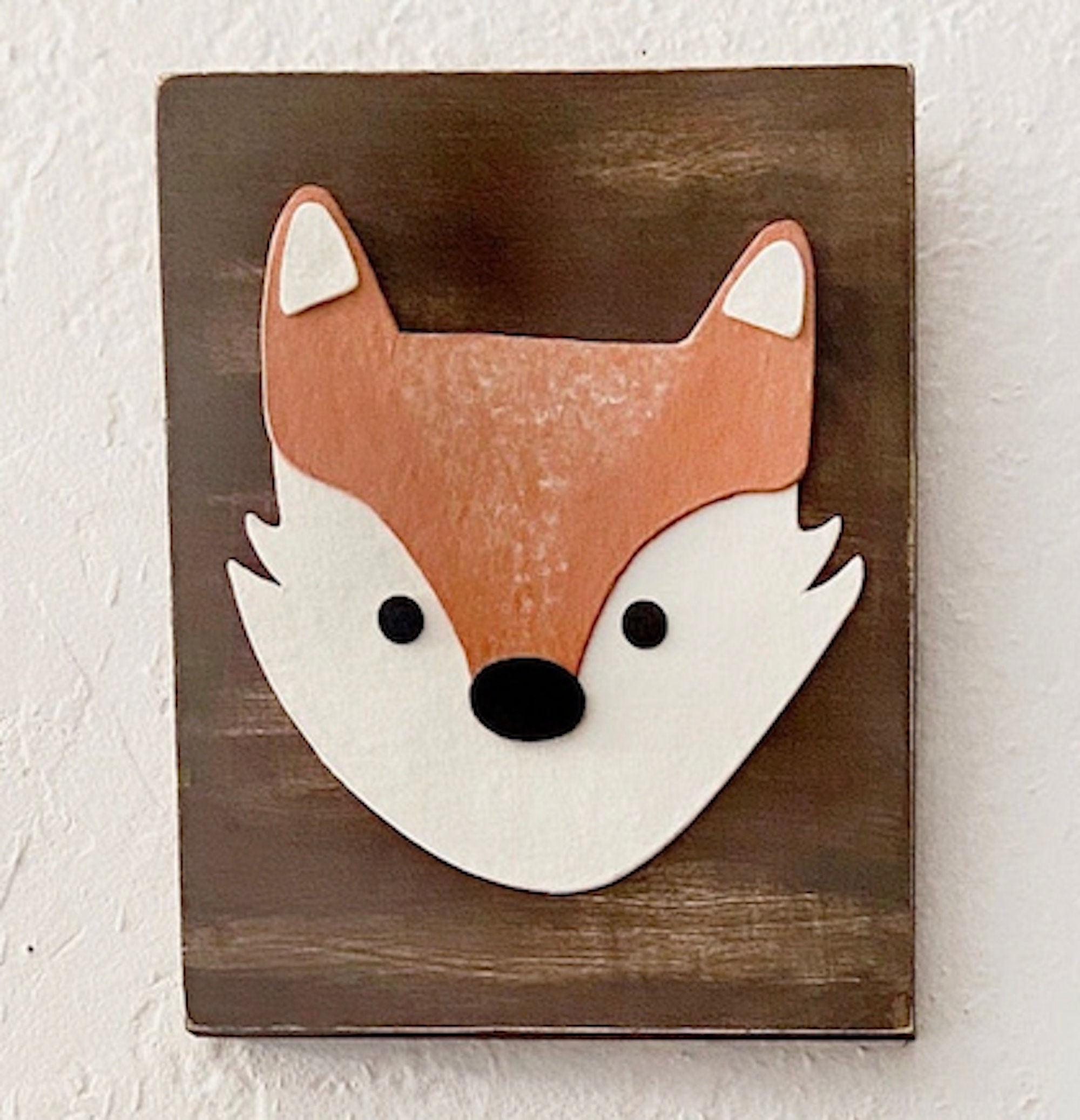 Woodland Fox Nursery Decor Nursery Wall Art Woodland Fox Etsy