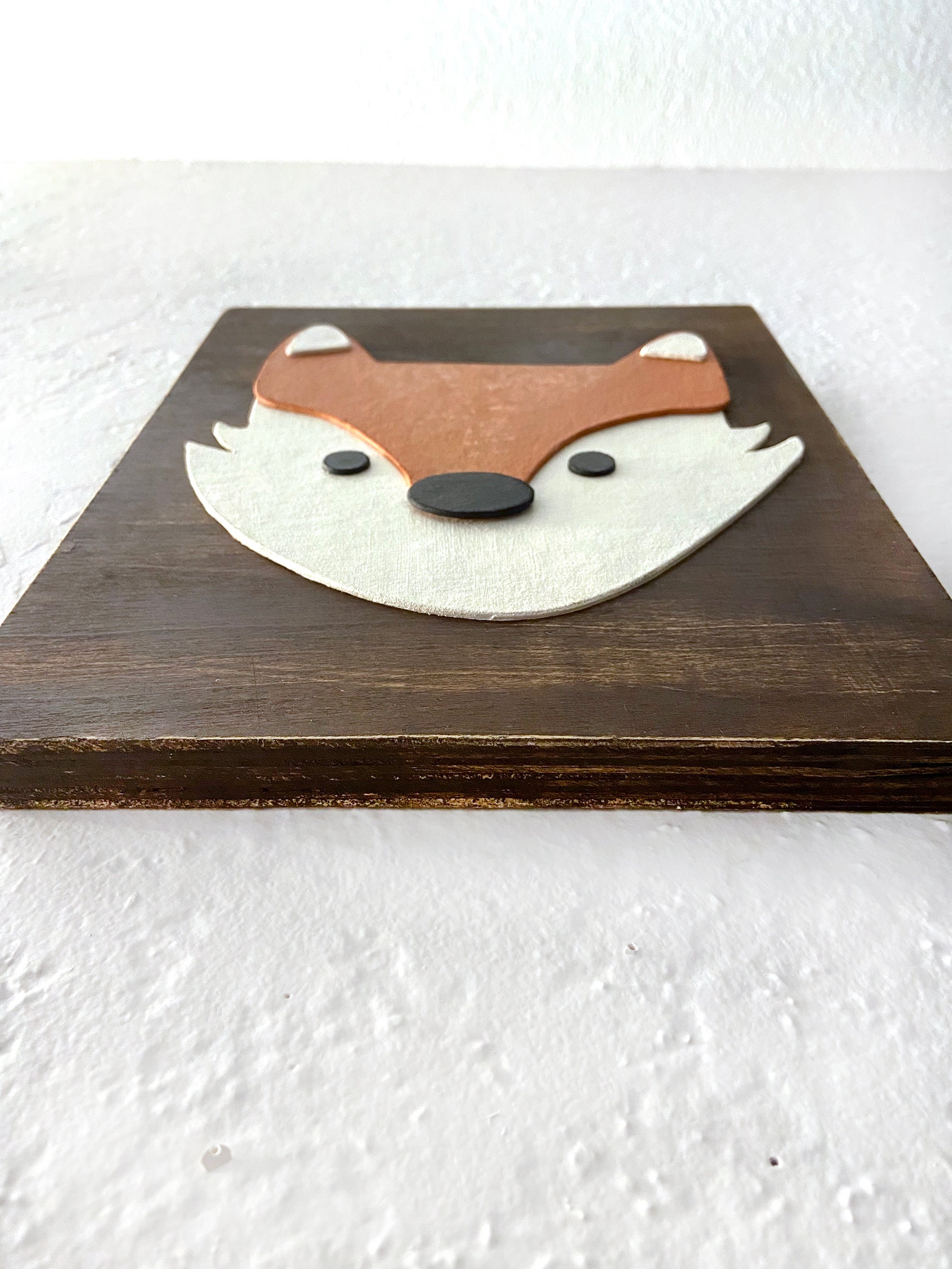 Woodland Fox Nursery Decor Nursery Wall Art Woodland Fox Etsy