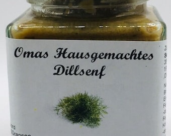 Omas Hausgemachtes-Dillsenf 100g