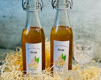 Ginger-lemon syrup 330ml