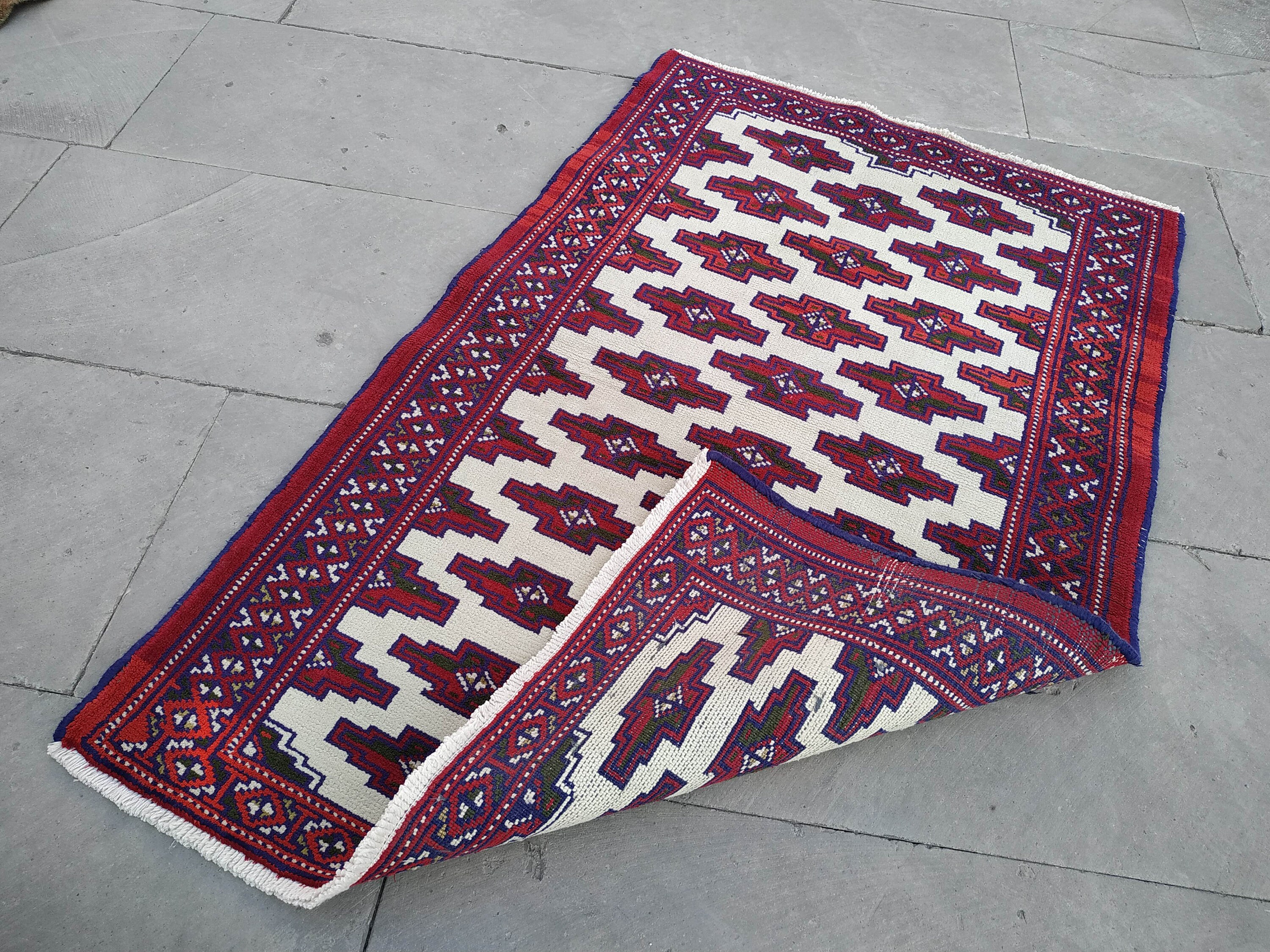 Small Persian Rug 2.3x3.5 ftvintage rugsmall area Etsy