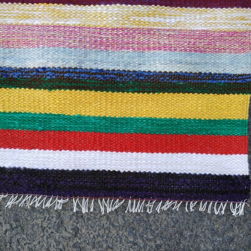 Vintage Kilim, shops Turkish Kilim, Runner Kilim, Home Decor Kilim, 29x84 inches Rainbow Kilim, Tribal Kilim, Hallway Kilim