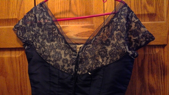 Vintage Black Dress - image 5