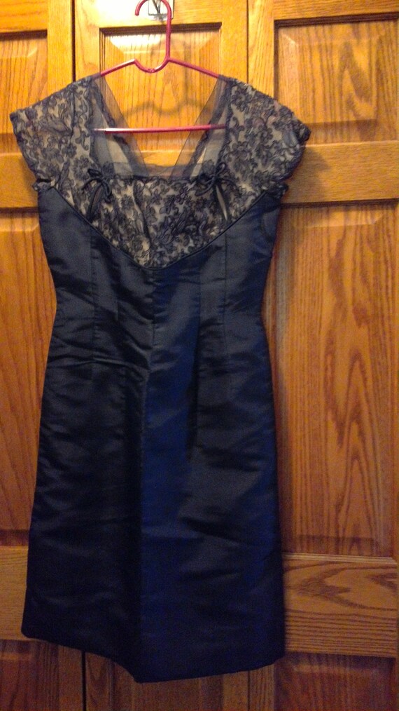 Vintage Black Dress - image 3