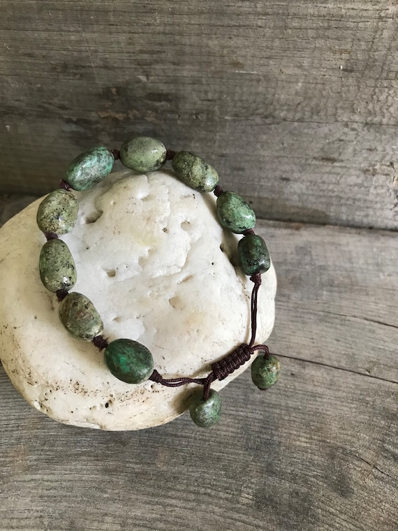 Green Turquoise Slide Bracelet