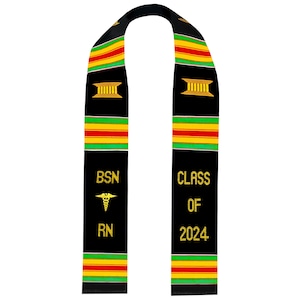 Kente Graduation Stoles Class Of 2023 Kente Sash African