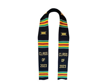 Custom graduation stoles Class of 2022 Kente sash